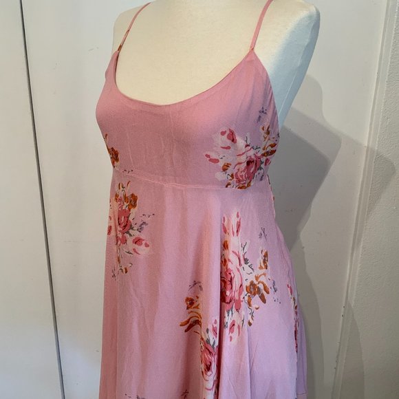 NWT FREE PEOPLE ASYMMETRICAL HEM DRESS M - Picture 8 of 9